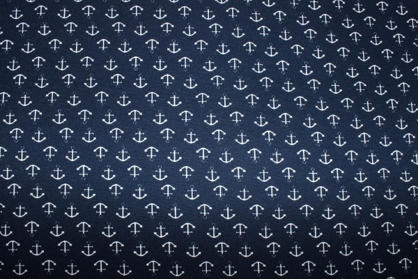 Jersey Anker nachtblau (10 cm)